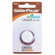 GOLDEN POWER CR2032 3V BATTERY