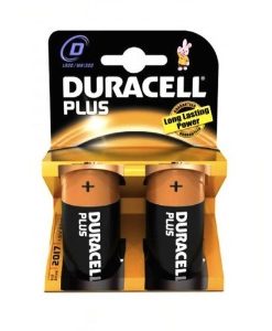 2 DURACELL MN1300-D Batteries