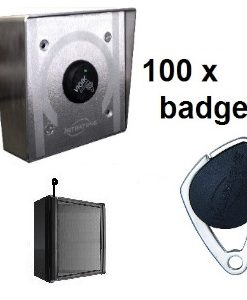 VIGIK INTRATONE KIT with 100 BADGES