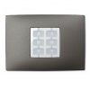 NICE WRG Graphite rectangle Wall Plaque for NICE WAY