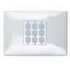 NICE WRW white rectangle Wall Plaque for NICE WAY