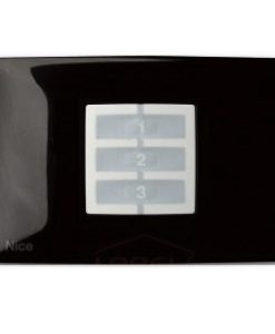 NICE WRB black Aluminium rectangular Wall Plaque for NICE WAY