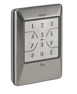 Faac XKP W 868 INOX radio codes keyboard