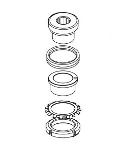 Bague cannelée caisson FAAC 750 (Réf - 63003326)