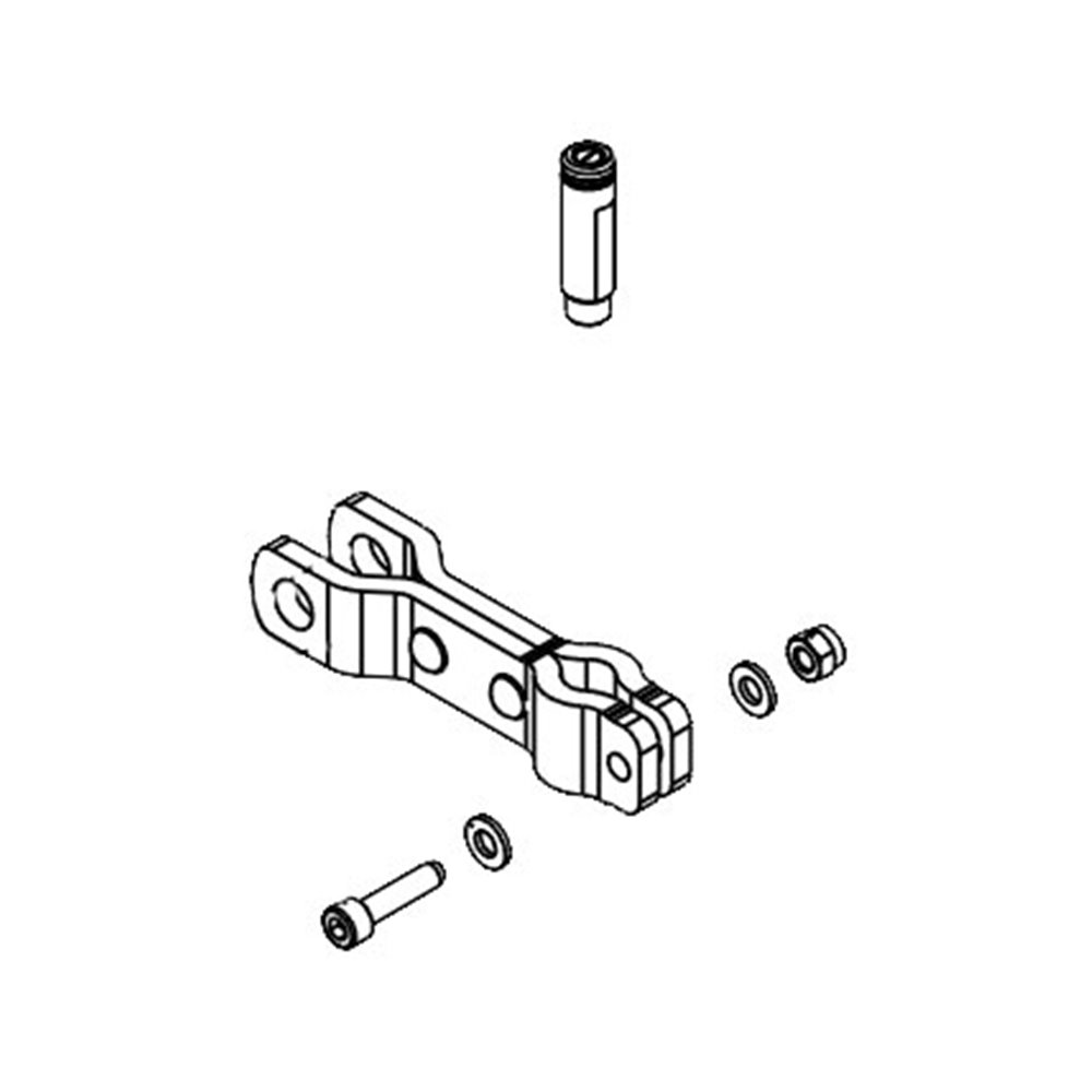 Axe + attache arrière FAAC S450H (Réf